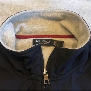 *DONATED* Nautica Mens vest, fleece lined XL, EUC